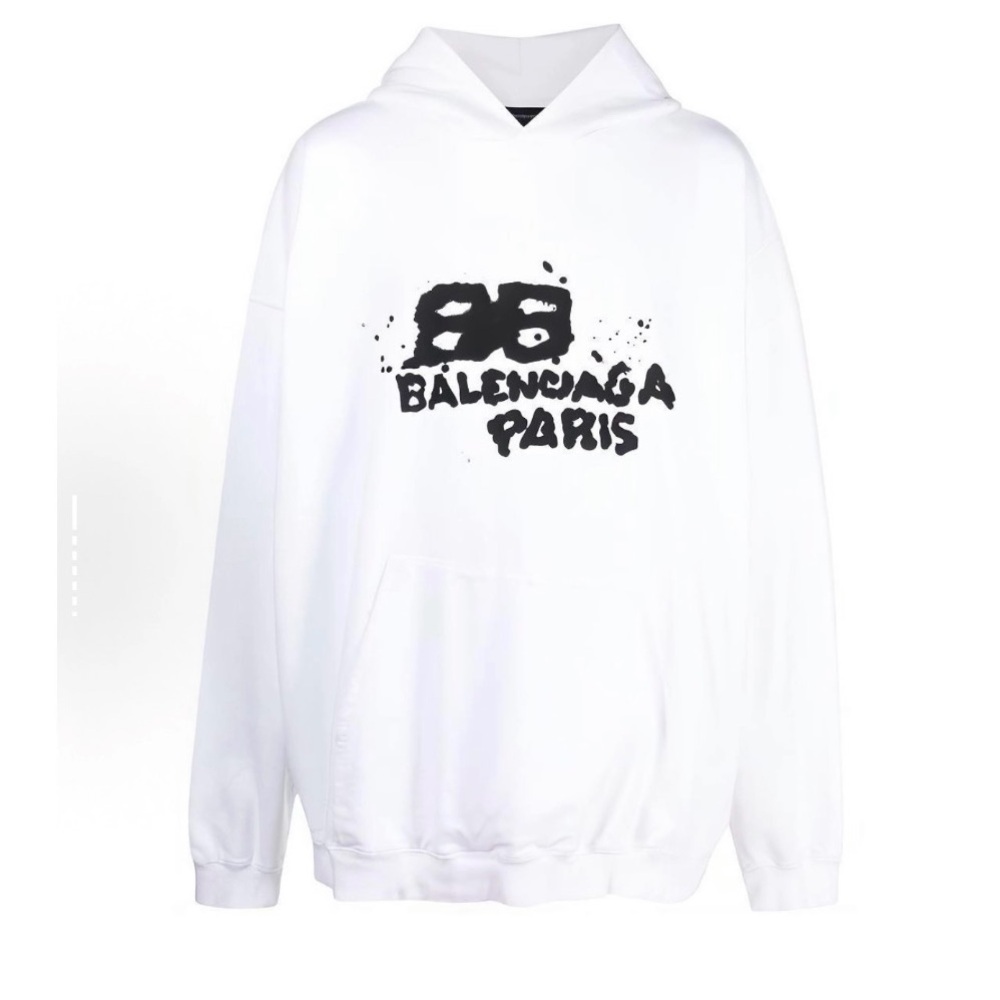 Balenciaga Light Gray Textured Fabric